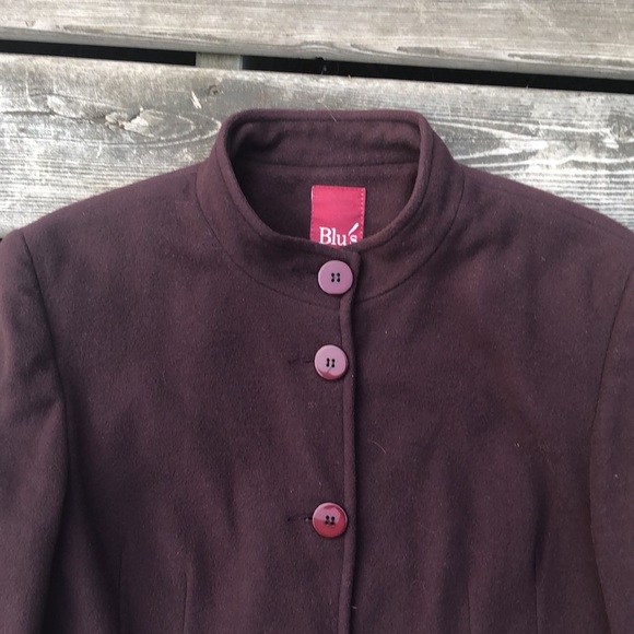 Blu’s Womens Wear Wool Blend Blazer jacket - Picture 10 of 13